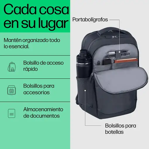 HP Mochila para portátil Everyday de 16 pulgadas