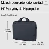 HP Maletín para ordenador portátil Everyday de 14 pulgadas HP Maletín para ordenador portátil Everyday de 14 pulgadas