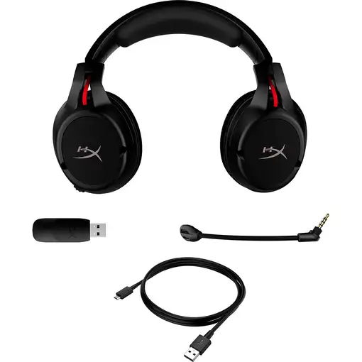 Auriculares gaming inalámbricos HyperX Cloud Flight (negro-rojo)