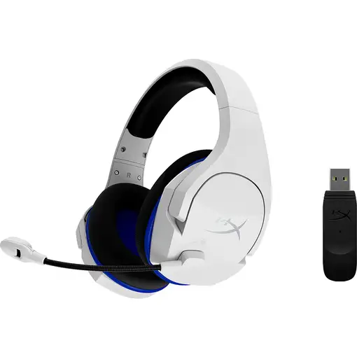 Auriculares gaming inalámbricos HyperX Cloud Stinger Core (blanco-azul) - PS5-PS4