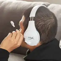 Auriculares gaming inalámbricos HyperX Cloud Stinger Core (blanco-azul) - PS5-PS4
