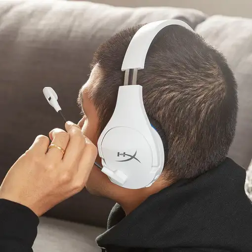 Auriculares gaming inalámbricos HyperX Cloud Stinger Core (blanco-azul) - PS5-PS4