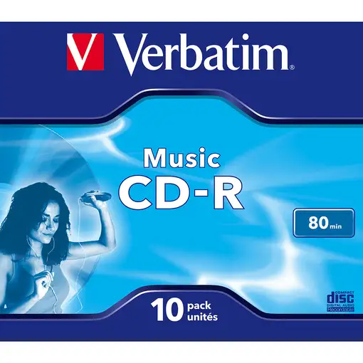 Verbatim Music CD-R 700 MB 16x 10 pieza(s)