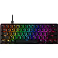 HyperX 60 Alloy Origins AQU Gaming Keyboard teclado Juego USB Negro HyperX 60 Alloy Origins AQU Gaming Keyboard teclado Juego USB Negro