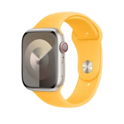 Apple Correa deportiva amarillo solar (45 mm) - Talla M/L