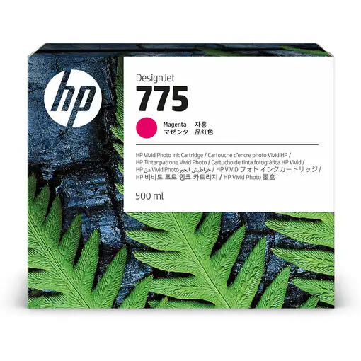 HP Cartucho de tinta 775 magenta de 500 ml