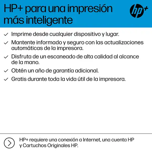 HP OfficeJet Pro 9125e Inalámbrico All-in-One Color Impresora, Servicio Instant In