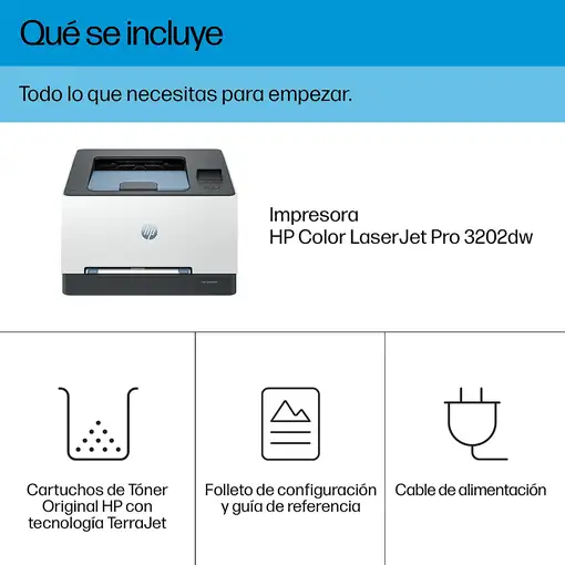 HP Impresora Color LaserJet Pro 3202dw