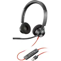 POLY Auriculares Blackwire 3320 USB-A con certificación para Microsoft Teams