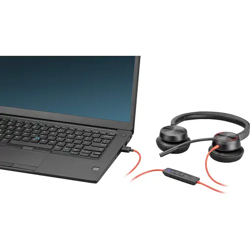 POLY Auriculares Blackwire 8225 USB-A con certificación para Microsoft Teams