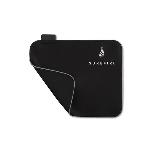 SureFire Silent Flight RGB-320 Alfombrilla de ratón para juegos Negro