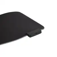 SureFire Silent Flight RGB-320 Alfombrilla de ratón para juegos Negro