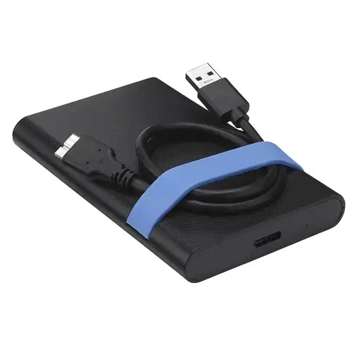 Verbatim Store'N'Go Enclosure Kit Carcasa de disco duro/SSD Negro, Azul 2.5"