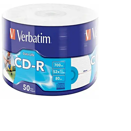 Verbatim 50x CD-R 700 MB 52x 50 pieza(s)
