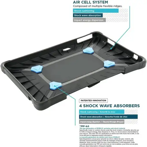 Mobilis 053011 funda para tablet 21,3 cm (8.4'') Negro