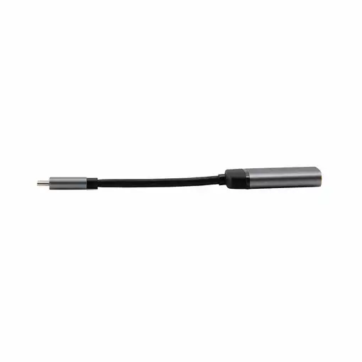 Verbatim 49143 adaptador de cable de vídeo 0,1 m USB Tipo C HDMI Negro, Plata