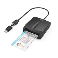 Hama 00053398 lector de tarjeta USB Interno Negro