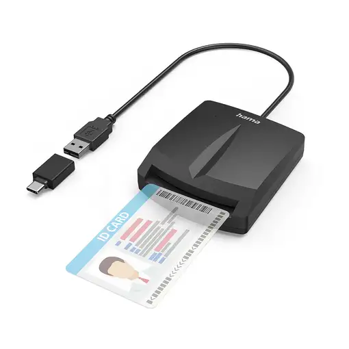 Hama 00053398 lector de tarjeta USB Interno Negro