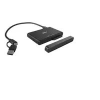Lindy 43359 base de conexión para disco duro USB 3.2 Gen 2 (3.1 Gen 2) Type-C Negr