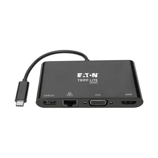 Tripp Lite U444-06N-HV4GUB Adaptador USB 3.1 Gen 1 USB-C, 4K @30Hz - HDMI, VGA, Pu