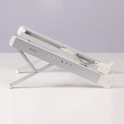 Lindy 20916 soporte para ordenador portátil Plata, Blanco 39,6 cm (15.6")