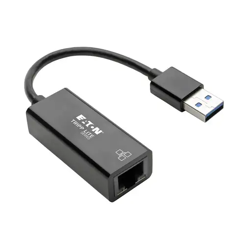 Tripp Lite U336-000-R Adaptador de Red NIC USB 3.0 a Gigabit Ethernet, 10Mbps / 10