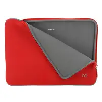 Mobilis 049019 maletines para portátil 35,6 cm (14") Funda Gris, Rojo