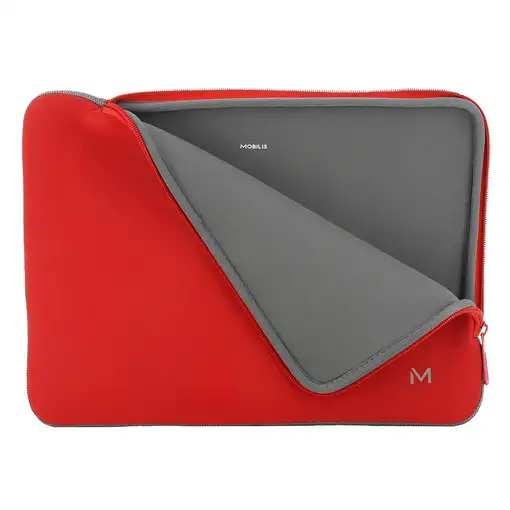 Mobilis 049019 maletines para portátil 35,6 cm (14") Funda Gris, Rojo