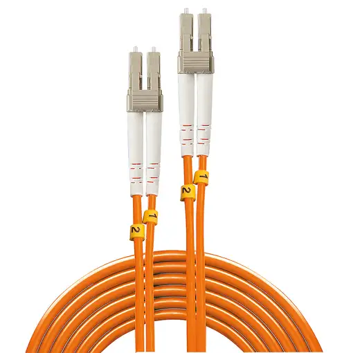 Lindy 46481 Cable de fibra óptica e InfiniBand 2 m LC Naranja