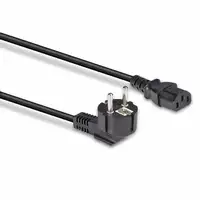 Lindy 30336 cable de transmisión Negro 3 m CEE7/7 C13 acoplador