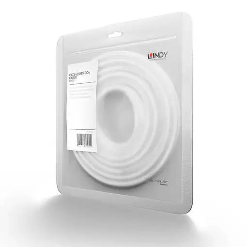 Lindy 48207 cable de red Blanco 10 m Cat6 U/UTP (UTP)