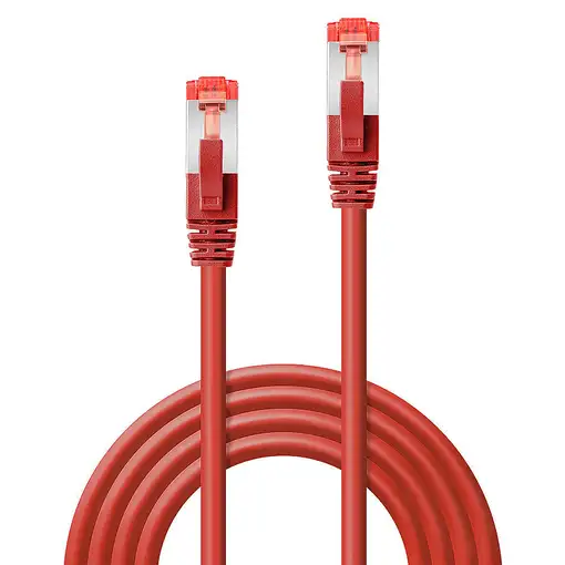 Lindy 47734 cable de red Rojo 2 m Cat6 S/FTP (S-STP)