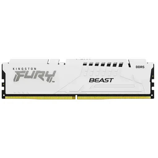 Kingston Technology FURY Beast 16GB 6000MT/s DDR5 CL30 DIMM White EXPO