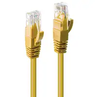 Lindy 48061 cable de red Amarillo 0,5 m Cat6 U/UTP (UTP)
