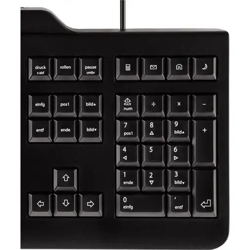 CHERRY KC 1000 SC teclado Oficina USB QWERTY Español Negro