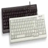 CHERRY G84-5200 teclado USB + PS/2 Negro