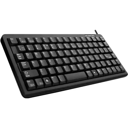 CHERRY Compact keyboard, Combo (USB + PS/2), ES teclado Oficina USB + PS/2 QWERTY