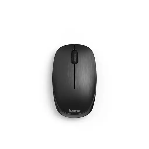 Hama | Ratón MW-110 Negro (Ratón óptico inalámbrico y compacto con nano receptor,