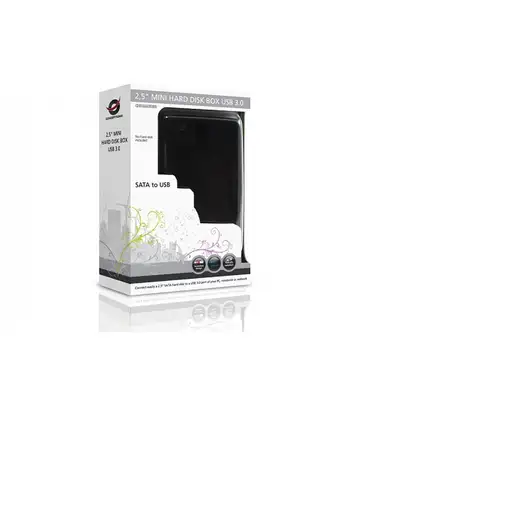 Conceptronic 2,5" Harddisk Box Mini USB 3.0