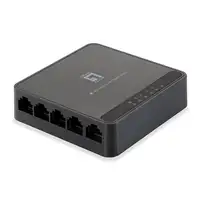 LevelOne GEU-0522 switch Gigabit Ethernet (10/100/1000) Negro