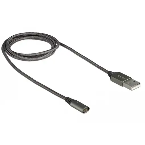 DeLOCK 85725 cable USB USB 2.0 1 m USB A Antracita