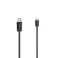 Hama 00200633 cable USB USB 2.0 3 m USB C USB A Negro