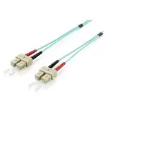 Equip 255326 Cable de fibra óptica e InfiniBand 10 m SC Turquesa