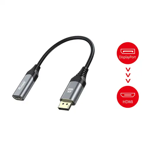 Equip Adaptador DisplayPort 1.2 a HDMI, 4K/60Hz