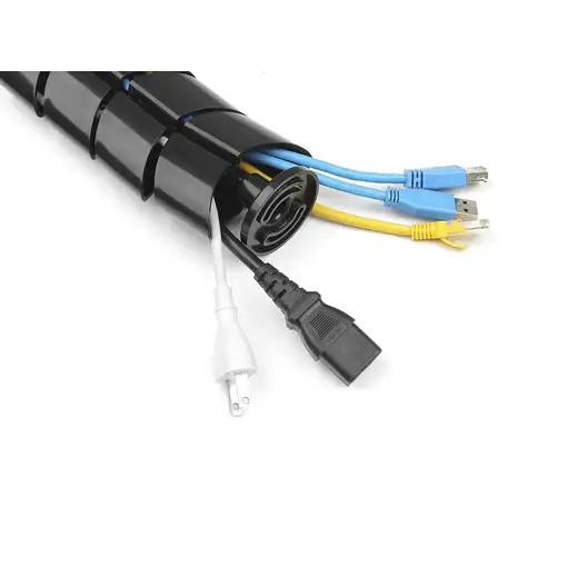 Equip 650861 organizador de cables Escritorio Pasacables Negro 1 pieza(s)