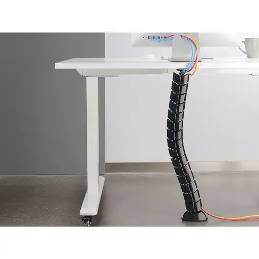 Equip 650861 organizador de cables Escritorio Pasacables Negro 1 pieza(s)