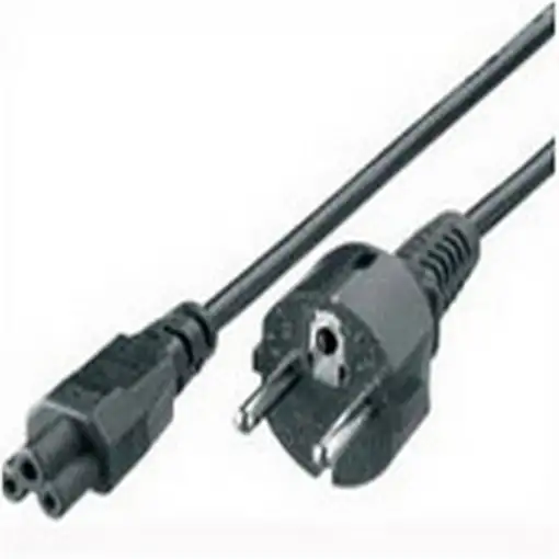 Equip 112150 Negro 1,8 m C5 acoplador CEE7/4