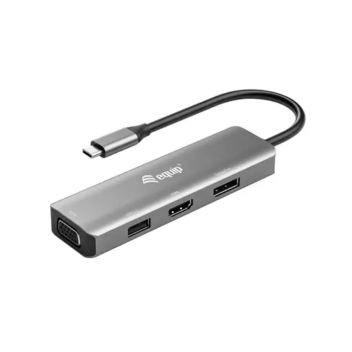 Equip Adaptador USB-C a HDMI/DisplayPort/VGA/USB