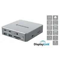 Conceptronic DONN25G base para portátil y replicador de puertos Alámbrico USB 3.2