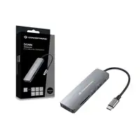 Conceptronic DONN11G base para portátil y replicador de puertos Alámbrico USB 3.2 Conceptronic DONN11G base para portátil y replicador de puertos Alámbrico USB 3.2